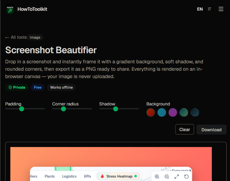 Screenshot of Screenshot Beautifier